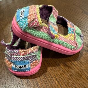 TOMS toddler Multicolor Shoes Closed toe Sandals
